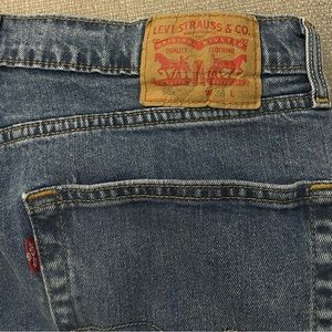Levi blue jeans size 36x30